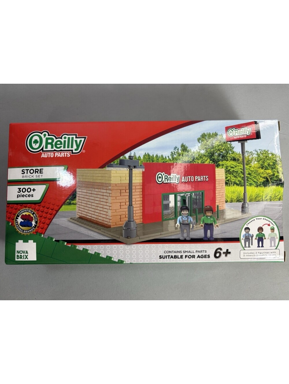 NovaBrix O’Reilly Auto Parts Store Brick Set 300+ Pcs OAP1002 2025 New Unopened